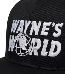 FashionWayne039s World Hat Costume Waynes World Baseball Caps Unisex Earth Hats Embroidered Trucker Dad Hat Unisex Cap8384307