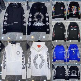 Luxury Classic Mens Heart Jackets Sweatshirts Fashion Designer Hoodies Ch Sanskrit Sweater Zipper Hooded Cross Pullover Hoodie Casual Men Women 78yu VQNH