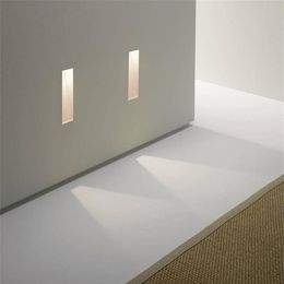 Wall Lamps LED Stair Case Lights With Motion Sensor Indoor 3W Modern Minimalist Light Borderless Smart Corner Step Stairs Aisle Ig279t