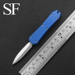 Mini 5inch Portable Pocket Outdoor Self-Defense Knife 440 Blade Key Chain Pendant EDC multifunctional tools Holiday gifts