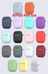 200pcslot Suitable for Airpods 3 new protective sleeve antifall buckle factory stock Apple Bluetooth 3 generation silicone earph7828890