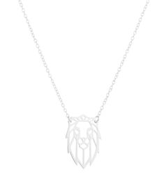 Hollow Lion Head Pendant Necklace Classic Animal Elements Pendants Jewellery Gifts for Women4113811