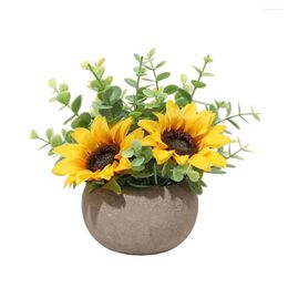 Decorative Flowers PVC Artificial Plant For Home Decor - Low Maintenance And Easy To Clean Affordable Price Decorations