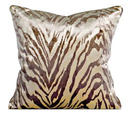 Pillow Fashion Cool Leopard Coffee Decorative Throw Pillow/almofadas Case 45 50 European Modern Trend Cover Home Decorating