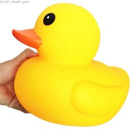 Bath Toys Giant Rubber Duck Big Large 10.3"Waterproof No 'Bebe' Noise Rubber Funny Yellow Duck/Ducikes Bath/Pool/Water Toy Without Hole Q231212