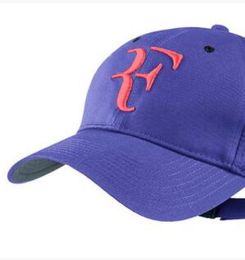 selling Whole super Men Summer Cool Mesh Caps Roger Federer RF Tennis Fans Caps Cool Summer Baseball Mesh Net Trucker Ten6780342