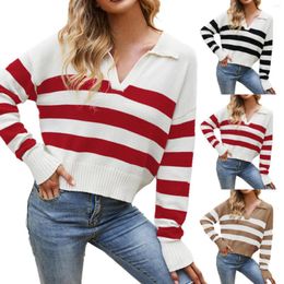 Women's Sweaters V Neck Long Sleeved Loose Pullover Workout Large For Women Turtle