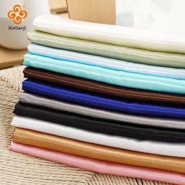 Fabric and Sewing 13510 Meters Satin For Skirt Wedding Decoration Material Box Lining DIY Clothing Background Cloth 231212