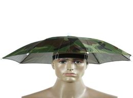Stingy Brim Hats Foldable Novelty Umbrella Sun Hat Golf Fishing Camping Fancy Dress Multicolor Unisex Summer Chapeau Femme Ete5854982