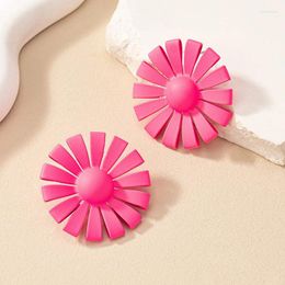 Stud Earrings Fashion Small Fresh Studs Flower Female Niche Design Sense Retro Trend Catwalk Jewellery Wholesale