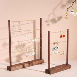 Jewellery Pouches Bags Organiser Storage Earring Display Stand Wood Sets For Women Jewellery Making Supplies Necklace Holder305o