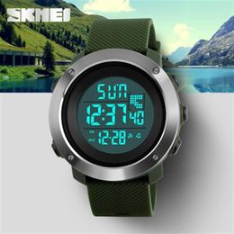 Skmei Men's Fashion Sport Watches Men Digital LED electronic Clock Man Military Waterproof Watch Women Relogio Masculino214B