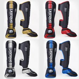 Shin Guard ASTSTAND Youth/Adult Muay Thai Kick Boxing MMA Grappling Instep Shin Guard Pads Karate Foot Shank Leg Protectors Ankle Support 231211