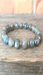 MG0905 New Design 8 mm Top Grade Labradorite Bracelet Trendy Quality Energy Power Bracelet Crown Chakra Bracelet264b3038607