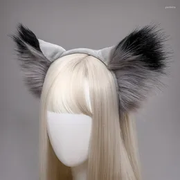 Hair Clips Simulated Beast Ears Headband Animal Headdress Night Party Cosplay Prop Halloween Decorative Gift Accessories