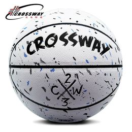 Balls s Brand CROSSWAY L702 Basketball Ball PU Materia Official Size7 Basketball Free With Net Bag Needle 231212