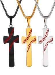 Pendant Necklace Stainless steel 4:13 bible baseball religious Christ Necklace Brief Chains Pendant Necklaces1216881