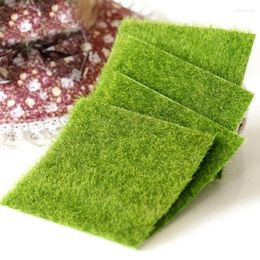 Decorative Flowers Grass Mat Green Artificial Lawns Turf Carpets Fake Sod Home Garden Moss For Floor Wedding Decoration