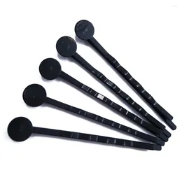 Hair Clips Black 700piece/lot 55mm With 8mm Flat Glue Pad Hairpins Pins Findings Accessories For Jewellery Making HPF09