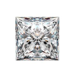 0 15Ct-6 0Ct2 5MM-10MM Princess Cut DF Colore VVS con certificato per l'incastonatura di pietra Moissanite 3EX taglio diamante sciolto259w