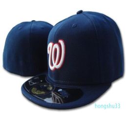 One Piece 2021 W letter Baseball caps Snapback Bone Casquette Nationals Size 8 Hip Hop for Men Women Gorras Chapeu Baseball Fitted1615347