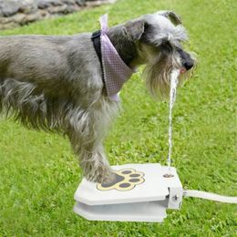 Dog Bowls Feeders Outdoor Automatic Water Fountain Step On Toy Drinking Joy With Pets Security Without Electricity For Dogs 231212