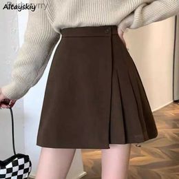 Skirts S-5XL A-line Skirts Women Irregular High Waist Summer Slim Fashion Cute Streetwear dents Ulzzzang Elegant Hot Sweet CasualL231212