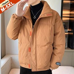 Men's Jackets Men Coats Male Fashion Outwear Winter Thicken Warm Outer Wearing Boy Youth Plus Size 5XL Clothing