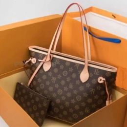 Luxurys Designers Bags Women Handbags Ladies Black Designer Messenger Composite Bag Lady Clutch Shoulder Tote Female Purse Never Wallet MM Size