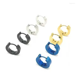 Dangle Earrings 10Pcs Men And Women General National Wind Smooth Male Ms Puncture Accessories Titanium Steel Plating