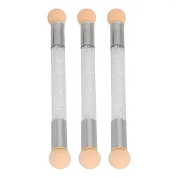 Makeup Sponges Sponge Nail Brush Double Head Picking Dotting Gradient Dye Pen Point For Salon