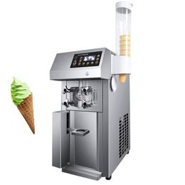 Commercial Desktop Soft Ice Cream Machine Sweetener Ice Cream Maker Machine Sweet Cone Freezing Equipment 110V 220V