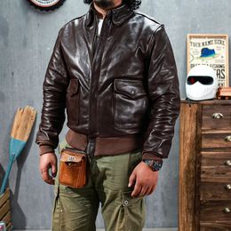 Men s Leather Faux SD980 Asian Size Super Quality Genuine Japan Horse Horsehide Stylish Rider A2 Jacket 231212
