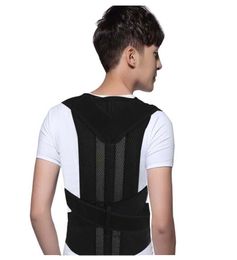 2017 Adjustable Posture Back Support Corrector Belt Band Straightener Band Brace Shoulder Braces Supports for Sport Safety1638564