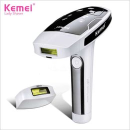 Kemei Km6812 Photon Hair Removal Device Laser Epilator Permanent Hair Reduction For Full Body Hair Removal Eu Plug Dhl Free Shipping