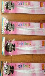 Led Flash Braid Women Party Colorful Luminous Hair Clips Barrette Fiber Hairpin Light Up Bar Night X jllGXY2067334