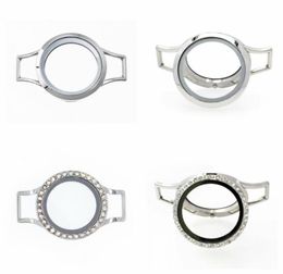 Tennis 5pcs 10pcs 30mm Magnetic Glass Floating Locket Copy Stainless Steel Watch Wrap Bracelets Bangle Fit For Charms Jewelry4842836