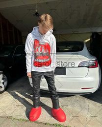 Men's Hoodies Sweatshirts American Street Fashion Brand Clothing Big Lips Print Oversized Hoodie Men Y2K Retro Harajuku Casual Pullover Sweatshirt Women J231213