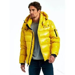 Men s Down Parkas Pockets Coats Outwear Keep Warm Y2K Classic Men Parks Long Sleeve Short Couple Jacket Hooded 231213