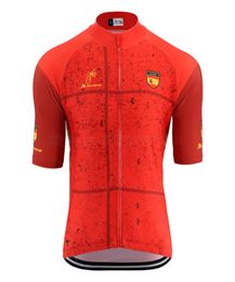 2020 New spain National team Triathlon Tight cycling jersey men summer cool road bike clothing breathable Antisweat racing cyclin5883488