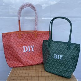 Women's shopping Totes bags composite shoulder bag tote single-sided Real handbag DIY Do It Yourself handmade Customized pers3062