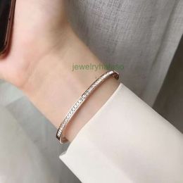 luxurydesigner bracelets japan and south korea full of diamonds love diamond titanium steel bracelet a sky full of stars 18k gold plating does not fade ladies gift