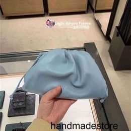 Designer Handbags Jodie Venetaabottegaa Cloud Authentic Bag Mini Small Smooth Skin Dumpling Messenger Nv3r