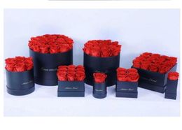 Eternal flowers holding bucket Valentine039s Day gift box Rose decorative flower girlfriend wife romantic festival gifts RH33017076379