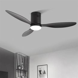 Pendant Lamps Black Inverter Ceiling Fan Lights Dining Room Living Light Dinning2424