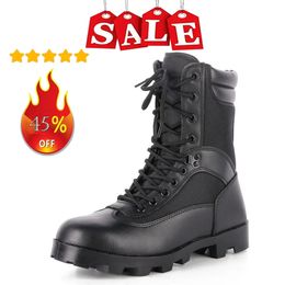 Boots Men Tactical Army Sport Hiking Shoes Outdoor Ankle Sneakers Mens Desert Combat Work Safety Botas Hombre 231212