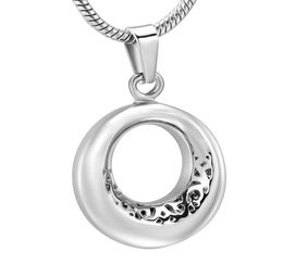 LKJ8197 Circle Of Life Cremation Jewelry For Ashes Of Loved ones Keepsake Memorial Urn Pendant Necklace For Women Men7239590