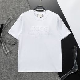 Summer Women T-Shirt Cotton Tshirt 2023 Fashion Casual Streetwear Unisex Short Sleeve Shirt Luxury Brand Men Tee