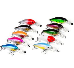 10 Color Mixed 75cm 13g Crank Hard Baits Lures Fishing Hooks 6 Treble Hook Fishhooks Pesca Tackle Accessories B1481061483