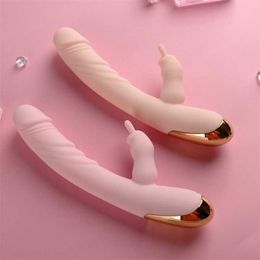 vibrator Sex toys new vibrator G-point massage stick double head adult female massager 231129